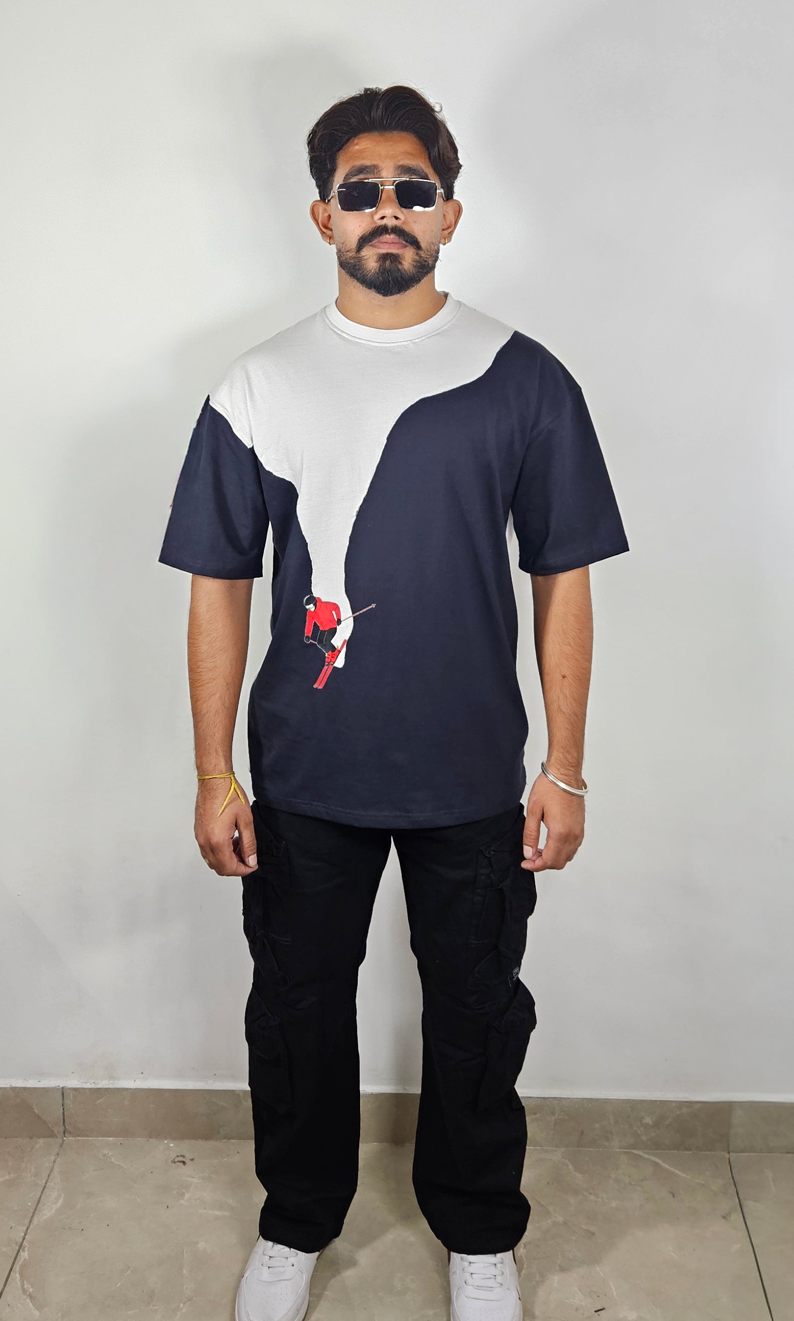 WONDER ORIGNALS : OVERSIZED TSHIRT SKIING EDITION PREMIUM COTTON